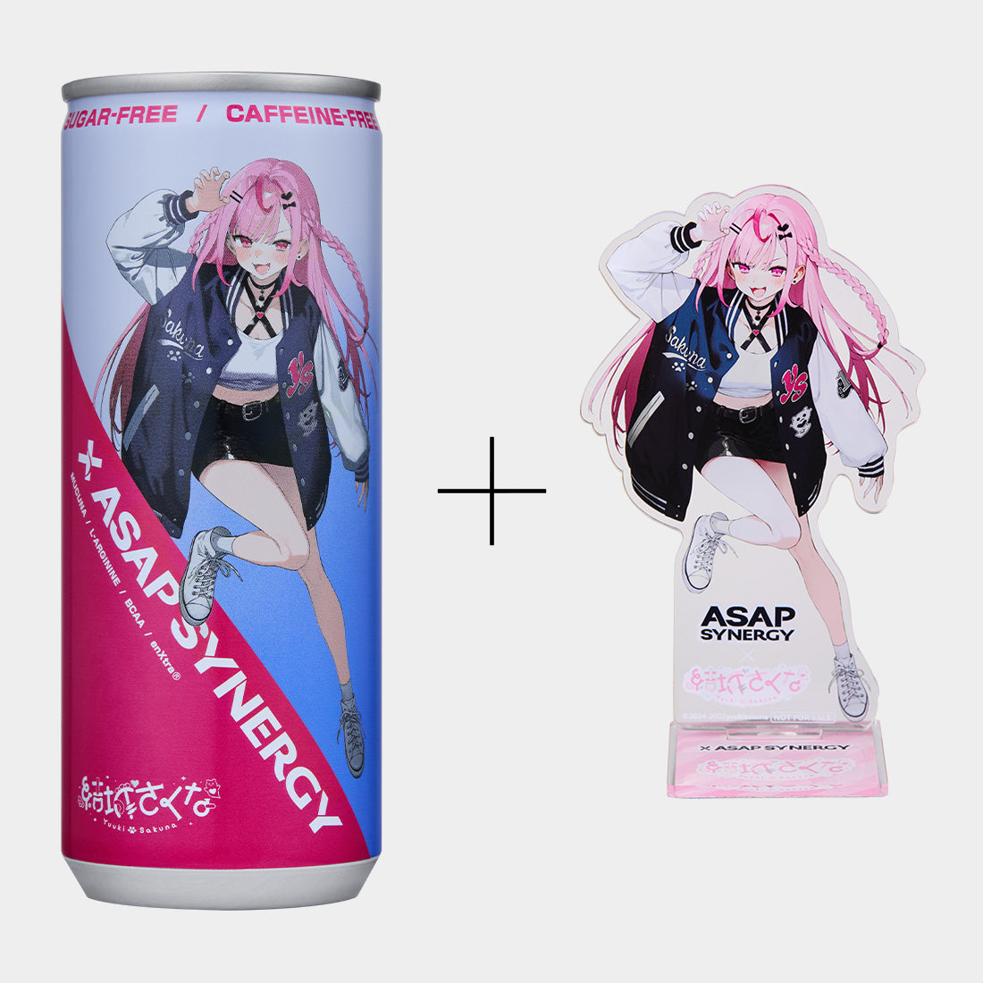 結城さくな ASAP SYNERGY エナジードリンク 30本セット■コラボ缶 ASAP SYNERGY×結城さくな シナジードリンク - AWAKEN - 30本入り