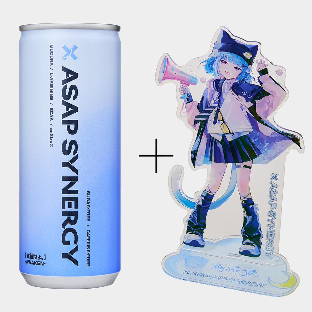 ASAP SYNERGY シナジードリンク - AWAKEN - 30本入り 定期購入 海月雲ろあBIGアクリルスタンドA付き