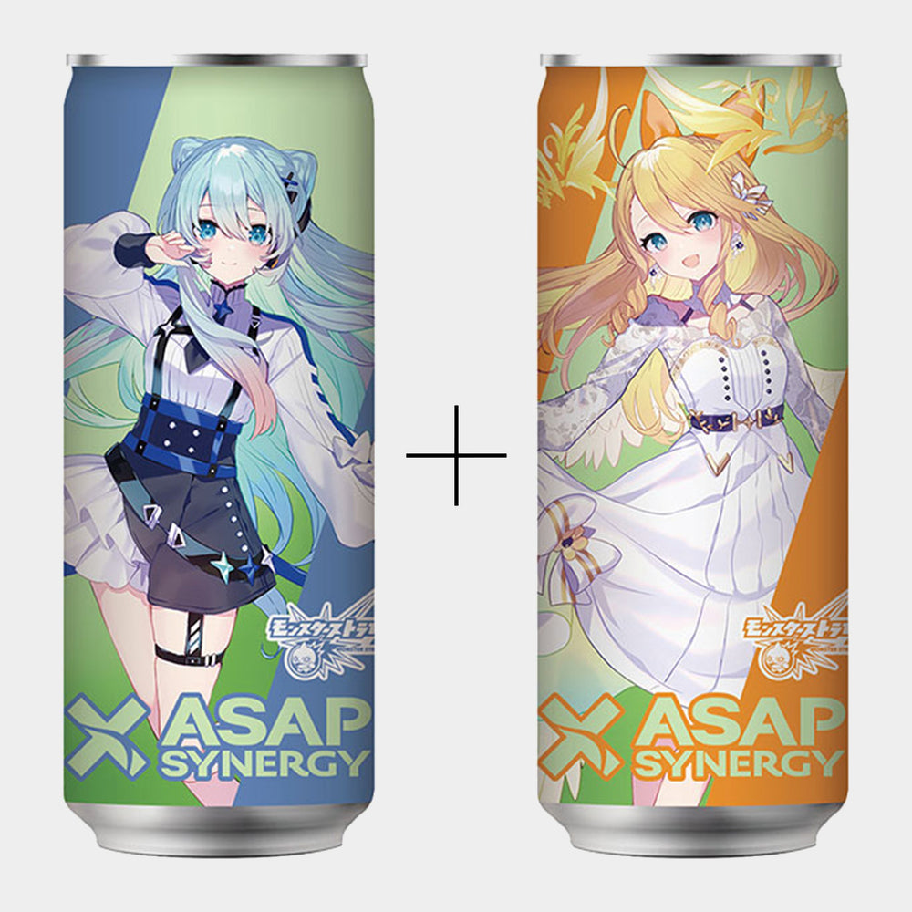 ASAP SYNERGY×モンスターストライク(ネオ/ウリエル) シナジードリンク - チャージマスカット - 12本セット　スローケット付き